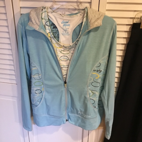 Good Move by Life Is Good Women’s Hoodie, Top, and Pants, size small - Picture 2 of 12